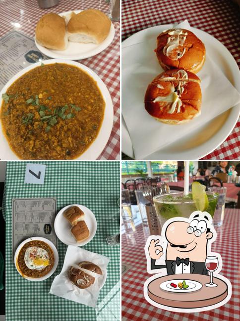 Food at Bombay Irani Cafe