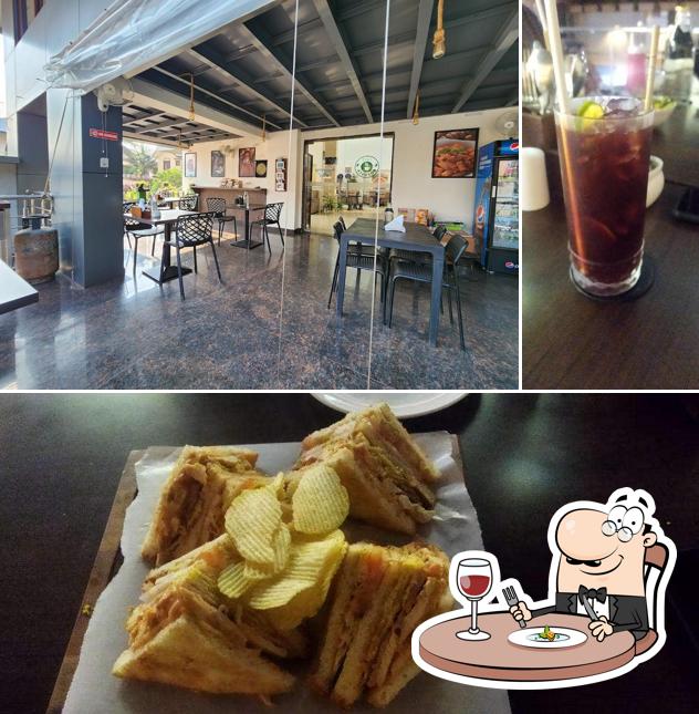 Check out the photo showing food and interior at Café Robusta Porvorim