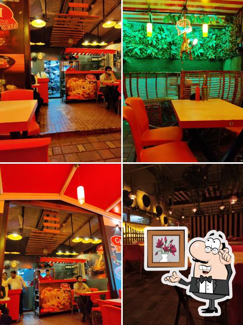 The interior of Chi rocks & Desi Dhaba