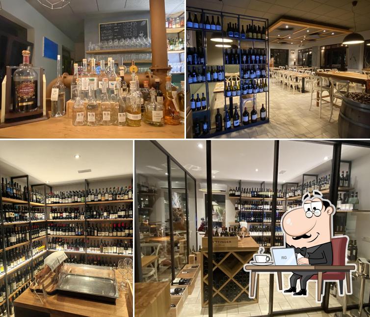 Gli interni di DOM Bistrò