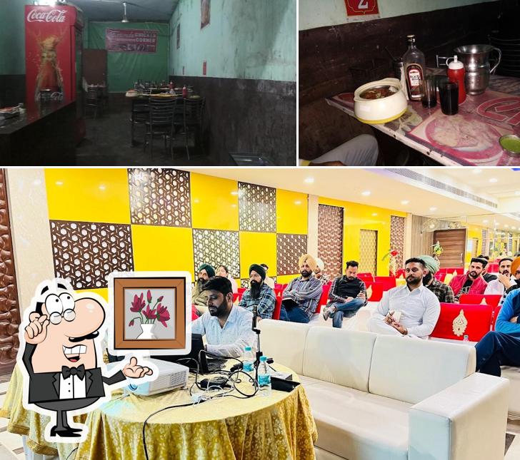 The interior of Friends chicken corner