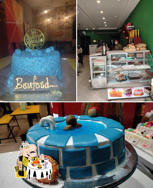 Food at Funky Day bakery