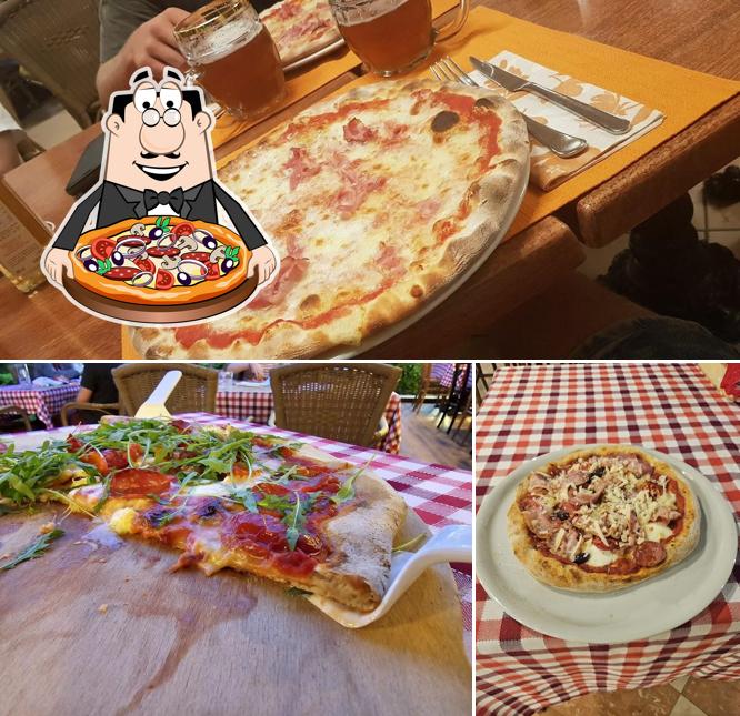 Prenditi tra le molte varianti di pizza