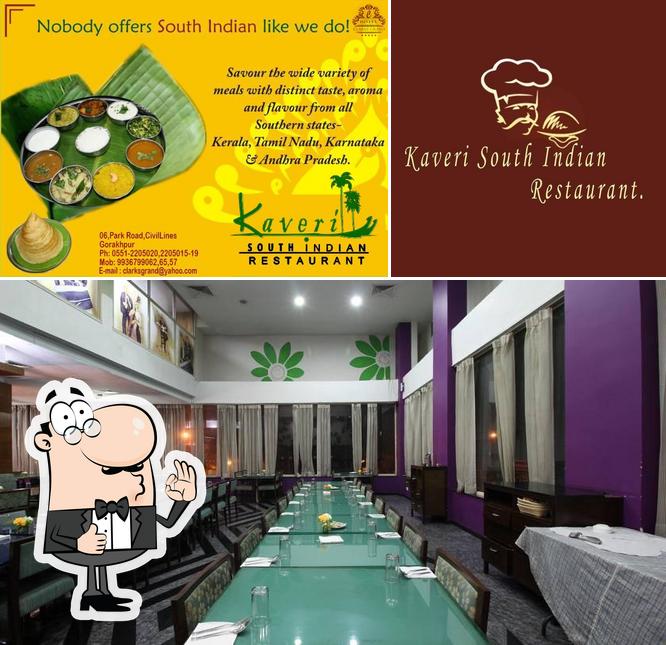 Look at the image of Kaveri South Indian Restaurant