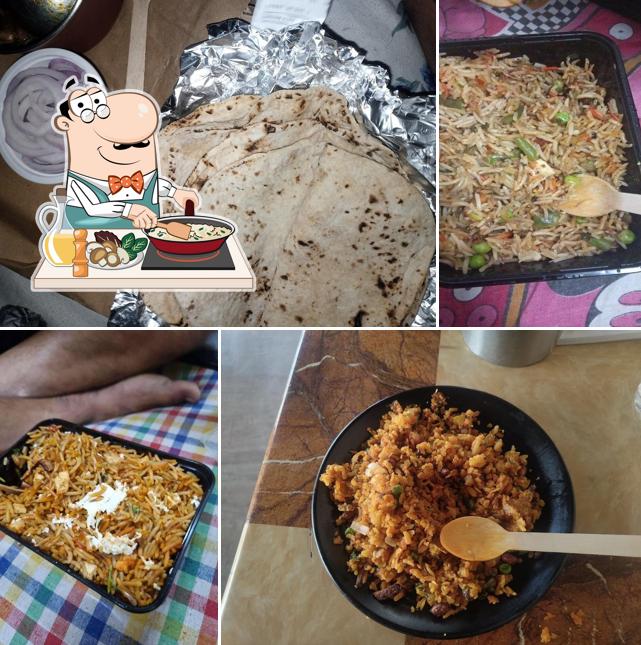 Fried rice at Krishna Foods