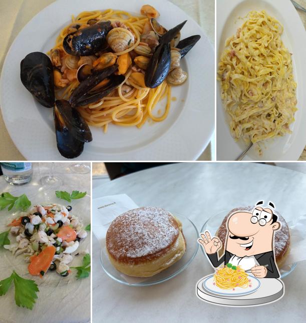 Spaghetti alla carbonara al Ristorante Mimmo da Payaza