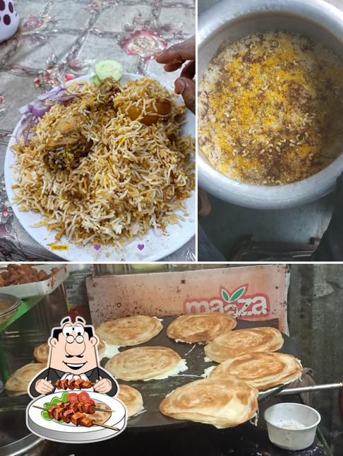 Food at Super star haji biryani & Roll corner