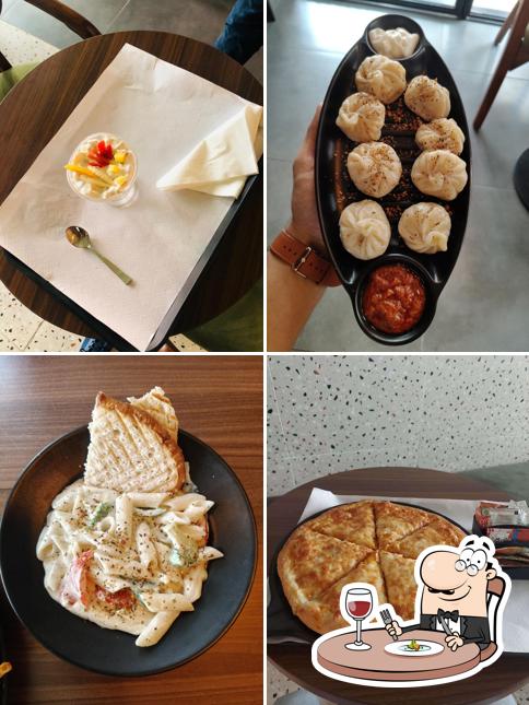 Food at The Brew Boat Cafe
