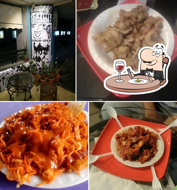 Food at Goutam's Cafe