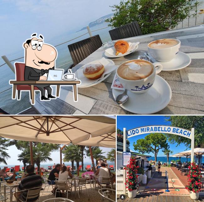 Gli interni di Lido Mirabello Beach