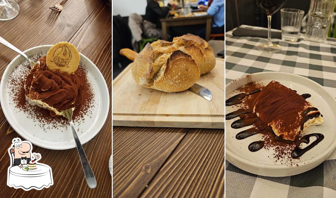 Tiramisù al O'Scemo trattoria napolegna