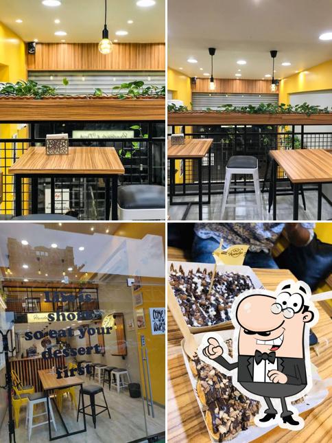 The interior of 99 Pancakes