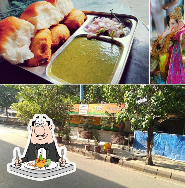 This is the photo depicting food and exterior at Aai Snacks Corner