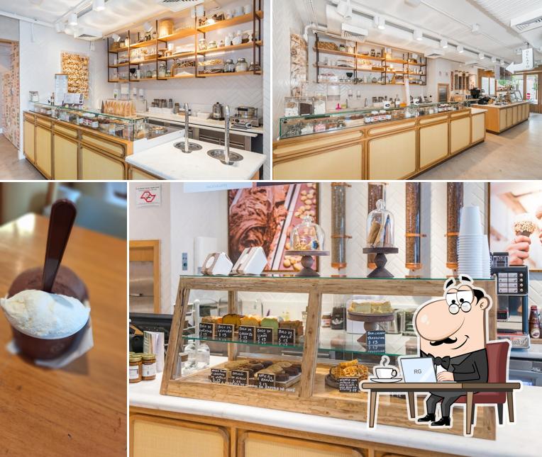 Veja imagens do interior do Bacio di Latte - Antônio Carlos