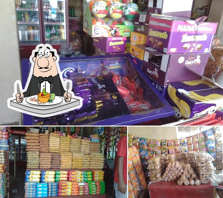 Food at New Mohanty Cold Bar