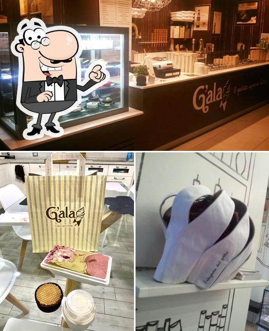 Gli interni di G'ala Gelateria Lissone