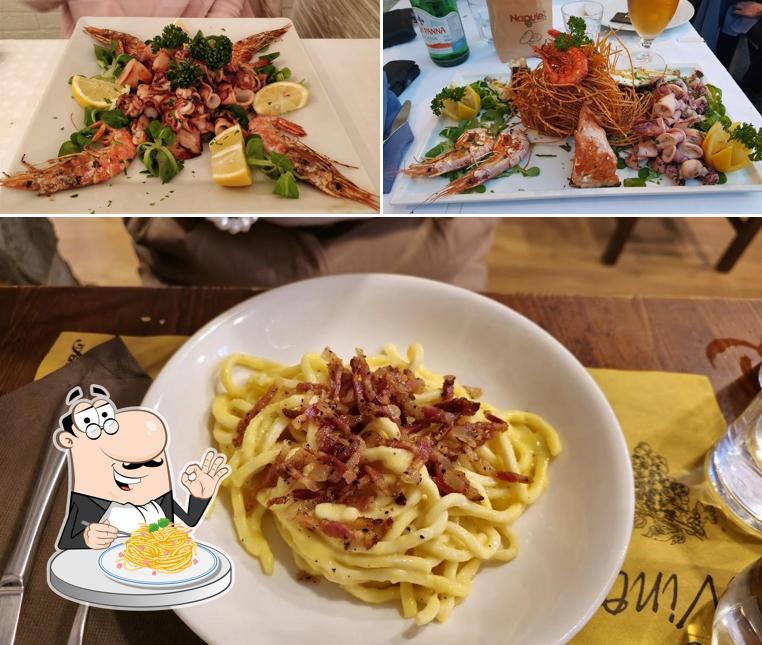 Spaghetti alla carbonara al Fratelli Coppola - Lago