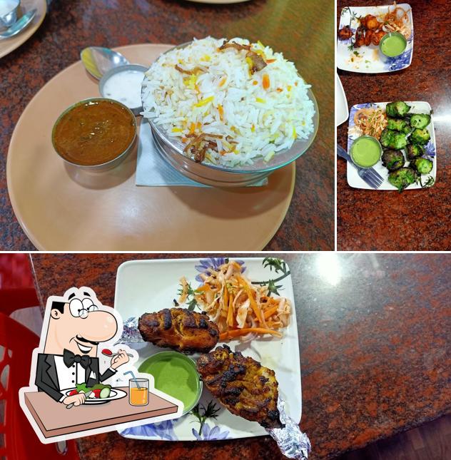 Food at Hot 'N' Spice