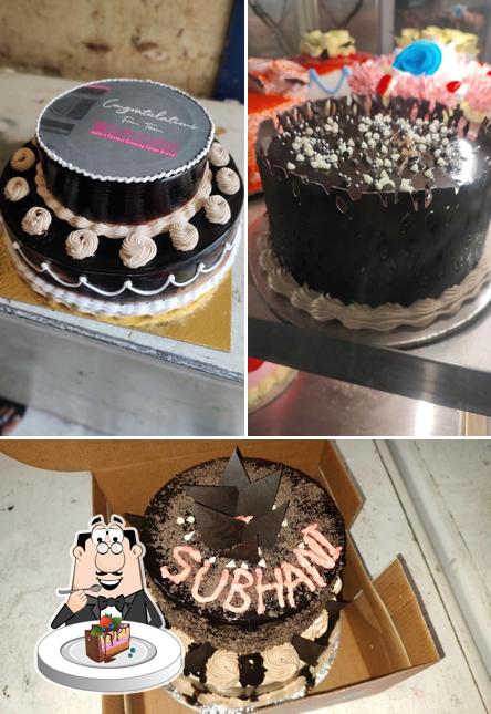 Chocolate cake at KANHA CAKE BAKERY