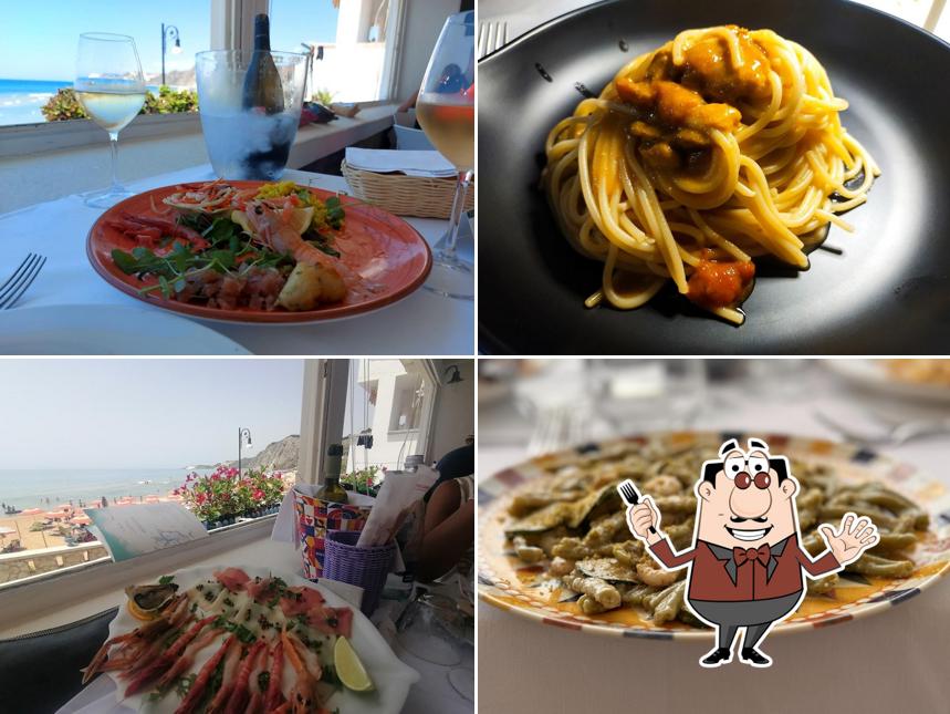 Cibo al Ristorante La Scogliera
