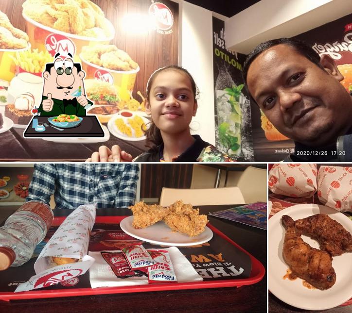 The restaurant's food and interior