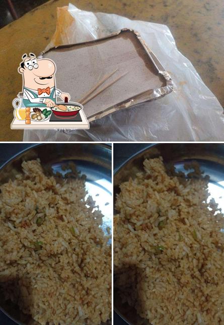 Fried rice at DSK food corner