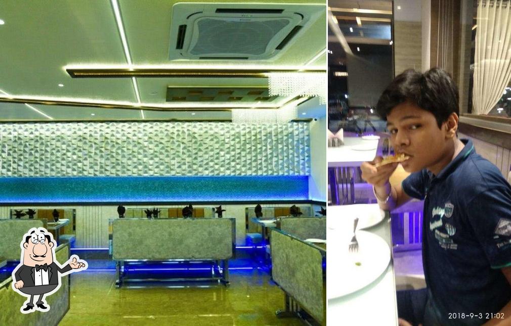 The interior of Hotel Royal Palace