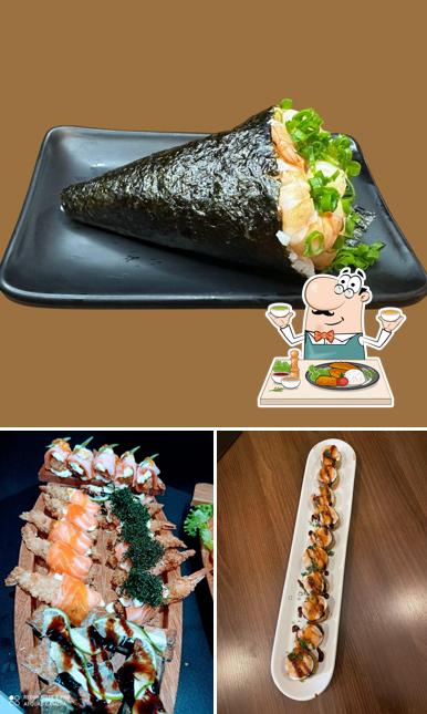 Comida em Restaurante Temaki Sushi Bar
