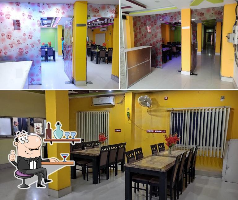 The interior of Subir Kitchen (Subharaj Palace Restaurant)
