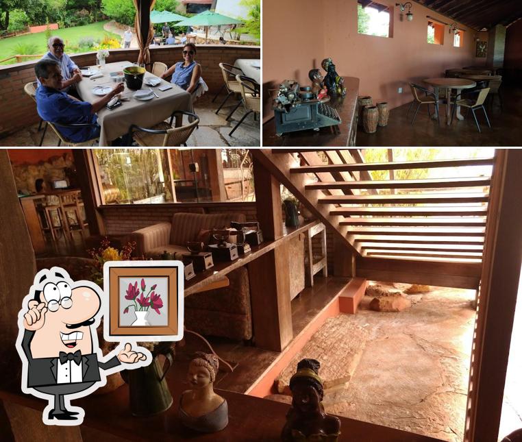 O interior do Empório Da Mata