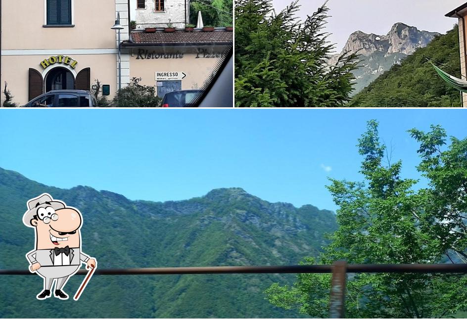 Gli esterni di La Pania