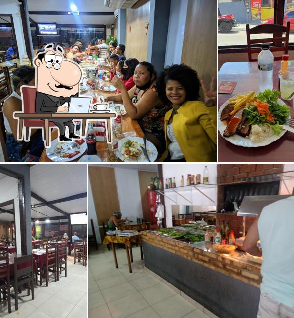 O interior do BOM PALADAR - Pizzaria & Restaurante