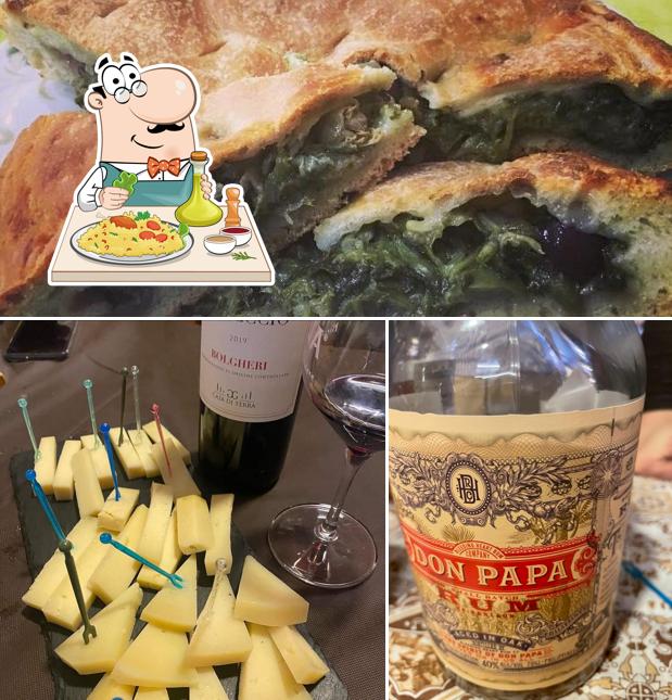 La immagine di cibo e birra da Calice & Tagliere