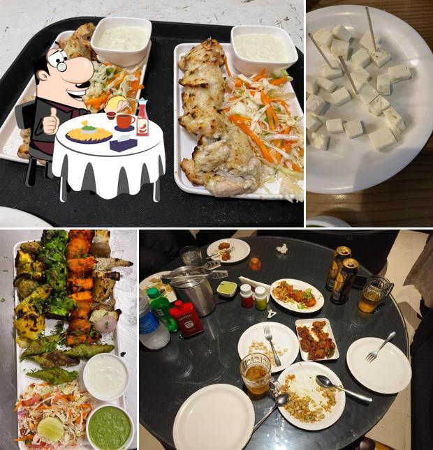 Cheese plate at Daman Bliss Restaurant