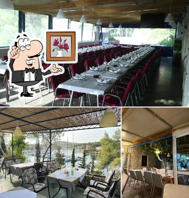 Dai un'occhiata agli interni di GARDELIN Restoran Luka