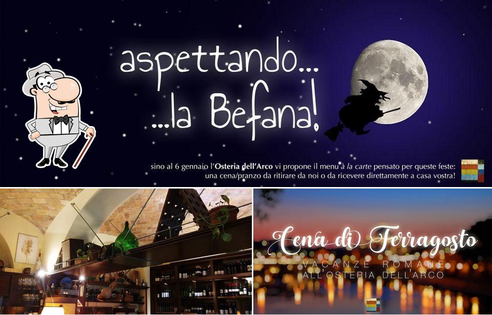 Gli esterni di Osteria dell'Arco