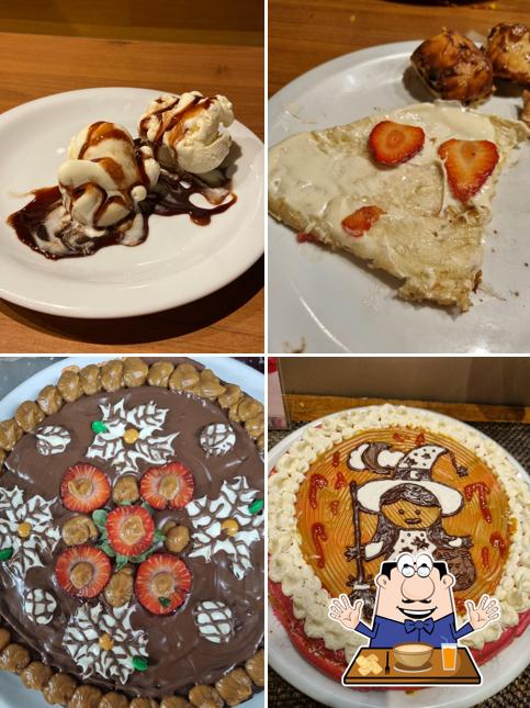 Comida em Pizzaria Parmê Barra