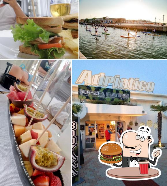 Prova un hamburger a Bagno Adriatico 62