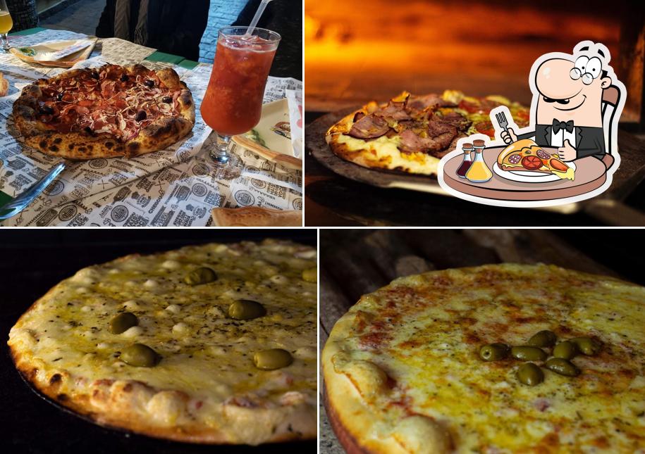 Experimente pizza no Fabbrica Pizzaria