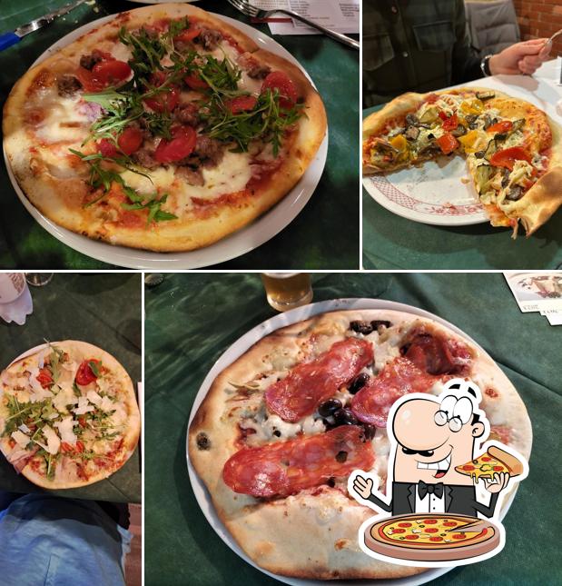 Prenditi tra le molte varianti di pizza