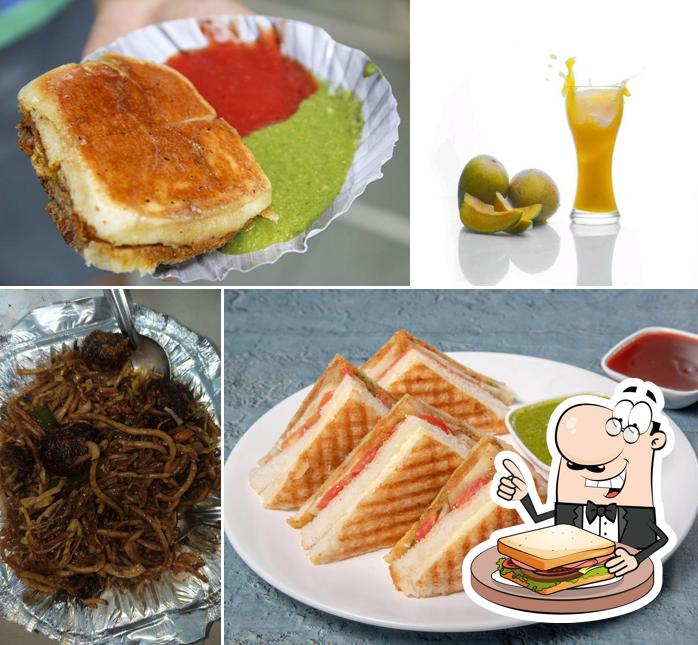 Grilled cheese sandwich at Jay Bhavani Vadapav