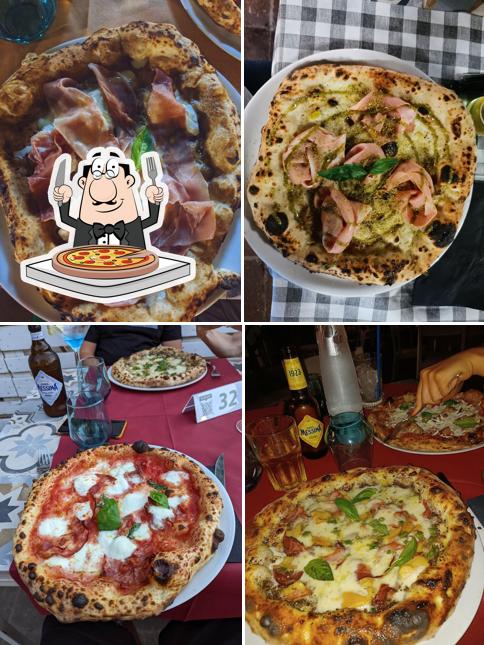 Ordina tra le svariate varianti di pizza