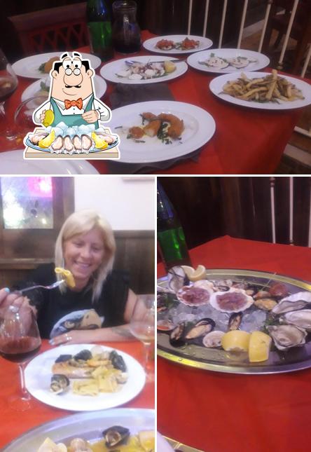 Ostriche al Ristorante Pizzeria Tutto all'Improvviso