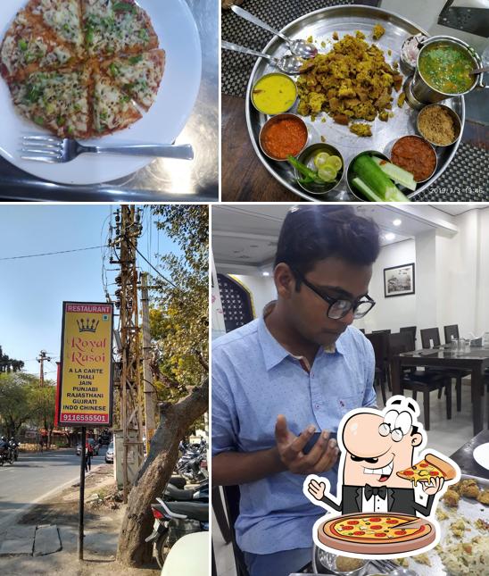 Get pizza at Royal Rasoi ,Udaipur