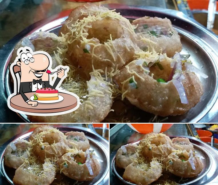 Sainath Panipuri provides a selection of desserts