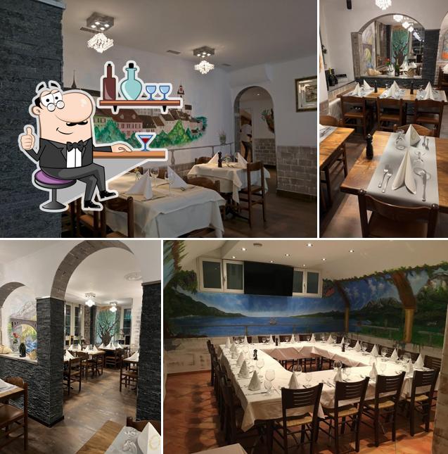 Gli interni di Restaurant Ticino