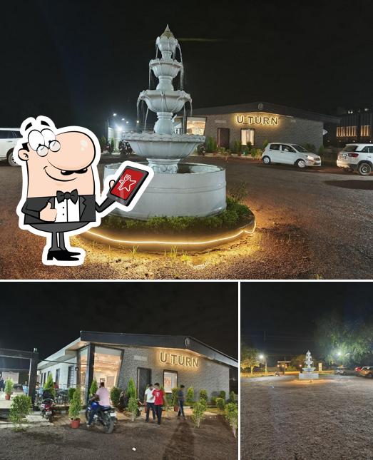 The exterior of U-Turn Restaurant