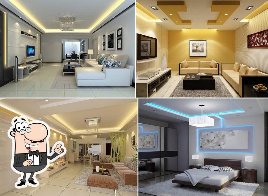 Take a seat at one of the tables at Zam Zam Restaurant