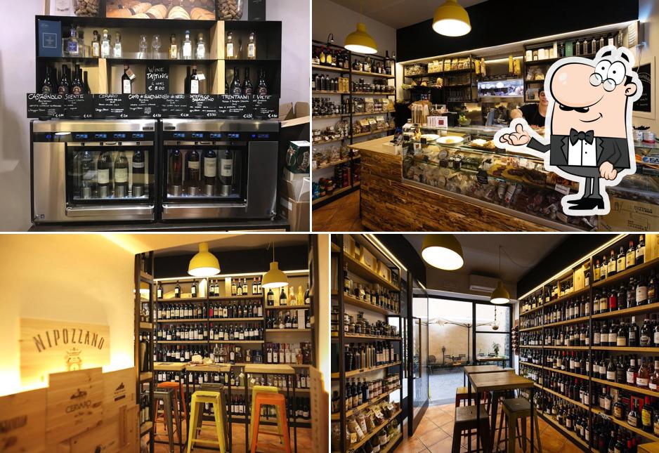 Gli interni di Bottega Vèra Orvieto Enoteca con Degustazione