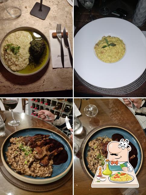 Risoto em Restaurante Manjericão